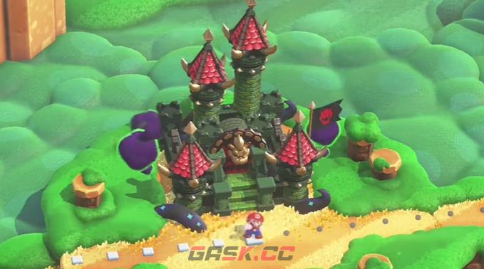 《超级马里奥兄弟：惊奇》W1神殿大紫币位置-第1张-单机攻略-GASK