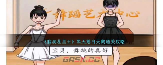 《脑洞茬里王》黑天鹅白天鹅通关攻略-第1张-手游攻略-GASK