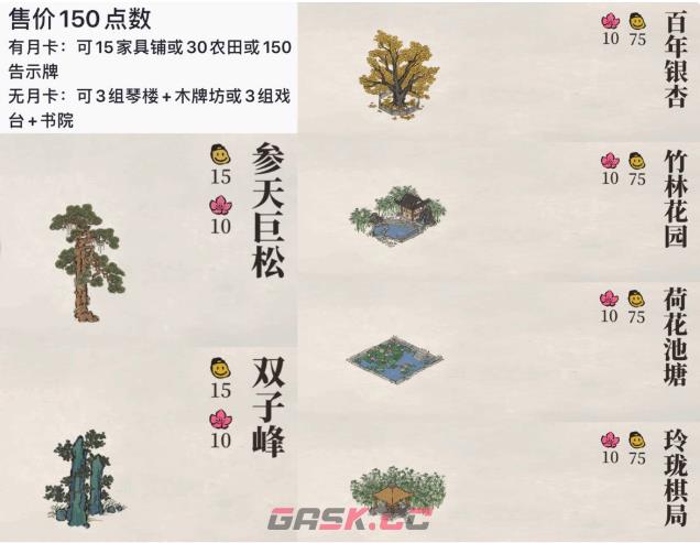 《江南百景图》严大人售卖物品汇总-第2张-手游攻略-GASK