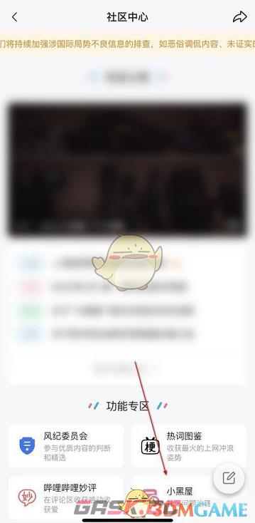 《哔哩哔哩》小黑屋查看方法-第4张-手游攻略-GASK