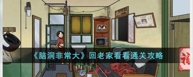 《脑洞非常大》回老家看看通关攻略-第1张-手游攻略-GASK