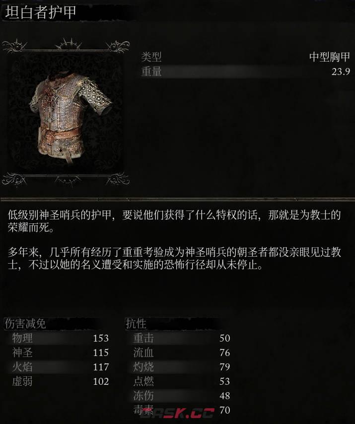 《堕落之主》坦白者护甲介绍-第2张-单机攻略-GASK