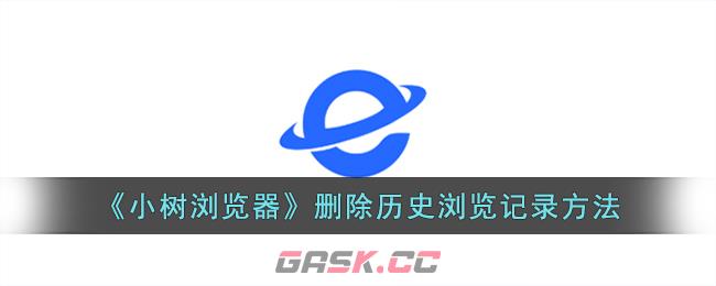 《小树浏览器》删除历史浏览记录方法-第1张-手游攻略-GASK