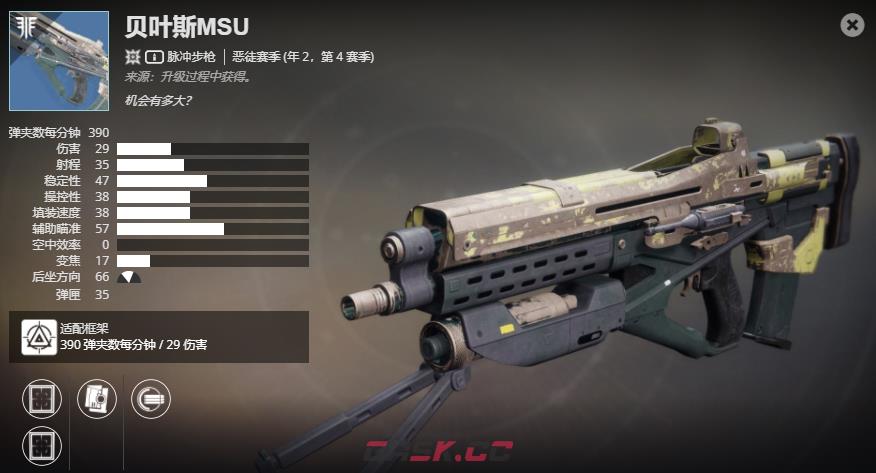 《命运2》年2，第4赛季 贝叶斯MSU介绍及获取方法-第2张-单机攻略-GASK