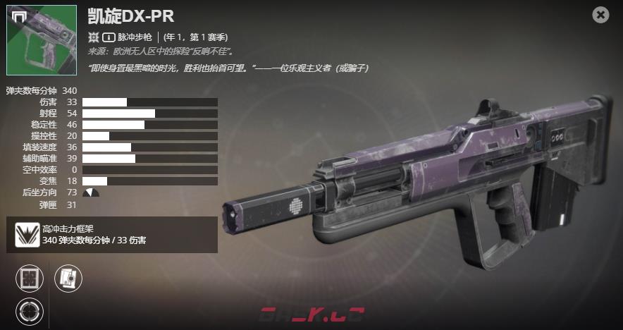 《命运2》年1，第1赛季 凯旋DX-PR介绍及获取方法-第2张-单机攻略-GASK