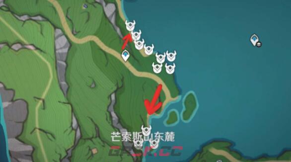 《原神》原海异种采集路线图一览-第3张-手游攻略-GASK