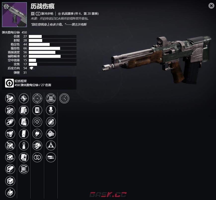 《命运2》年6，第20赛季 历战伤痕介绍及获取方法-第2张-单机攻略-GASK