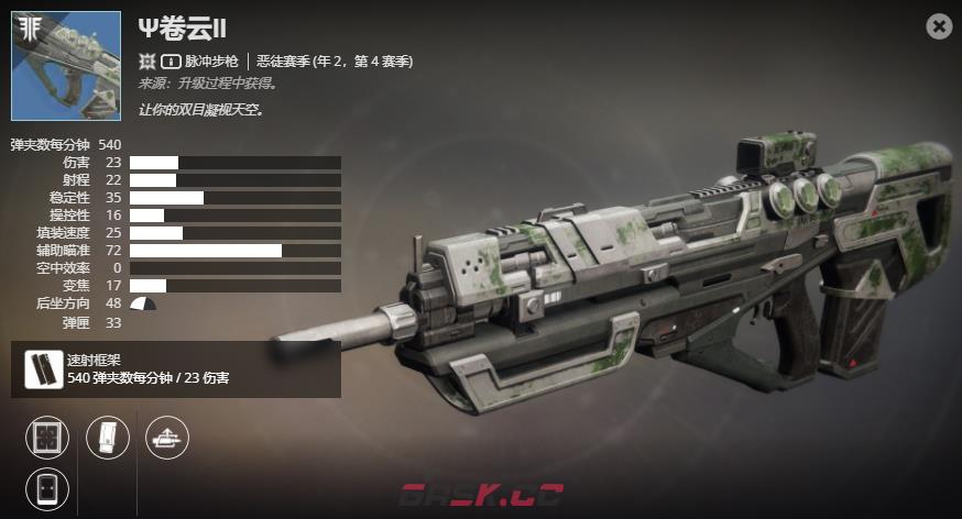 《命运2》年2，第4赛季 卷云II介绍及获取方法-第2张-单机攻略-GASK