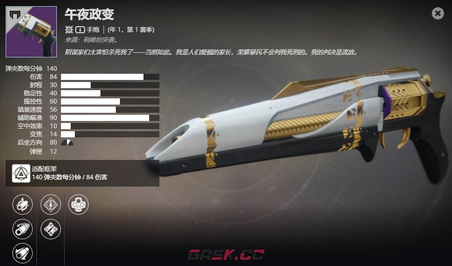 《命运2》年1，第1赛季 午夜政变介绍及获取方法-第2张-单机攻略-GASK