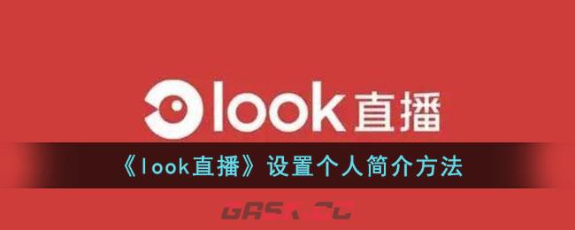 《look直播》设置个人简介方法-第1张-手游攻略-GASK