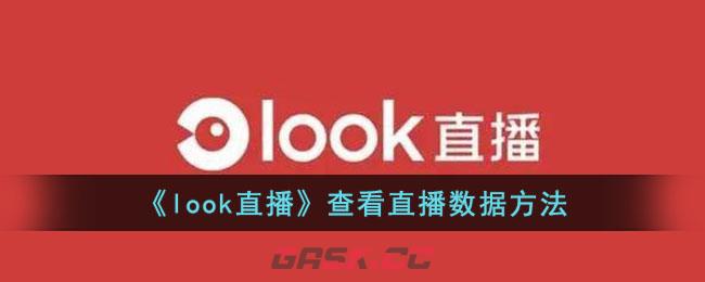 《look直播》查看直播数据方法-第1张-手游攻略-GASK