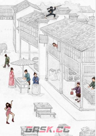《文字找茬大师》古街市集找出23个人通关攻略-第4张-手游攻略-GASK