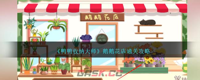 《鸭鸭收纳大师》鹅鹅花店通关攻略-第1张-手游攻略-GASK