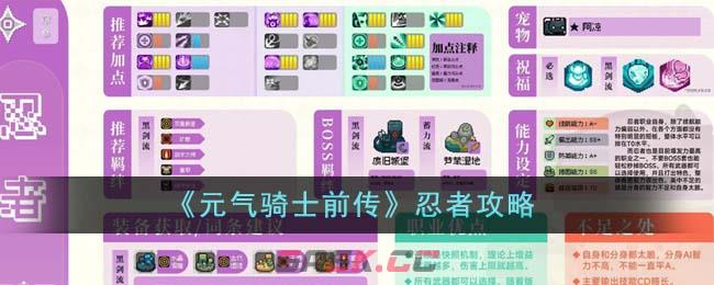 《元气骑士前传》忍者攻略-第1张-手游攻略-GASK