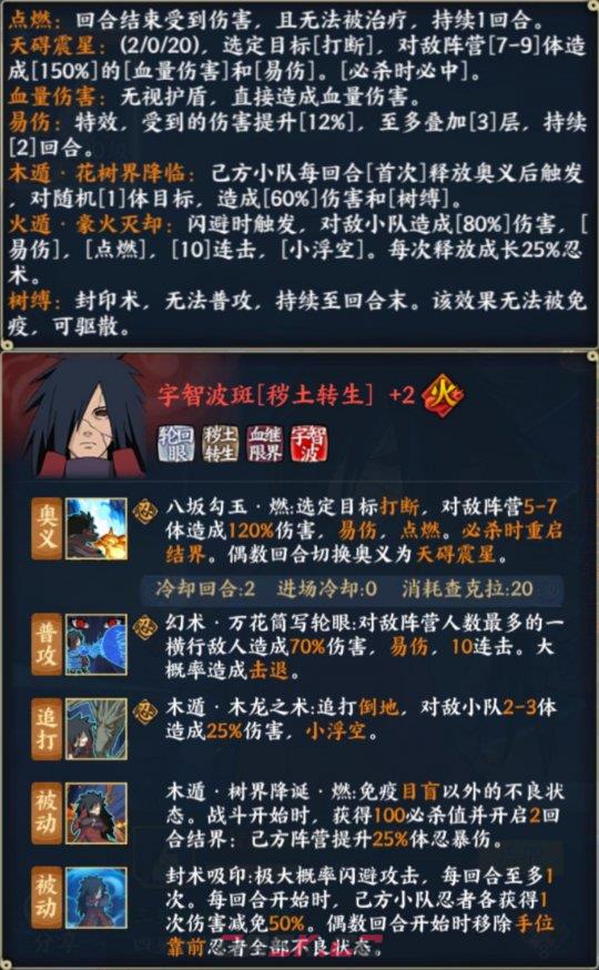 《火影忍者：忍者新世代》全新SS忍宇智波斑[秽土转生]——忍者攻略&阵容推荐！-第5张-手游攻略-GASK