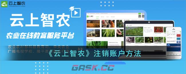 《云上智农》注销账户方法