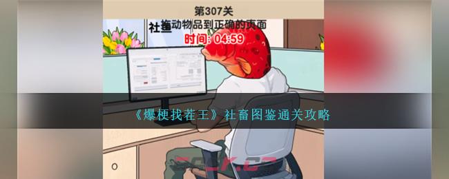 《爆梗找茬王》社畜图鉴通关攻略-第1张-手游攻略-GASK