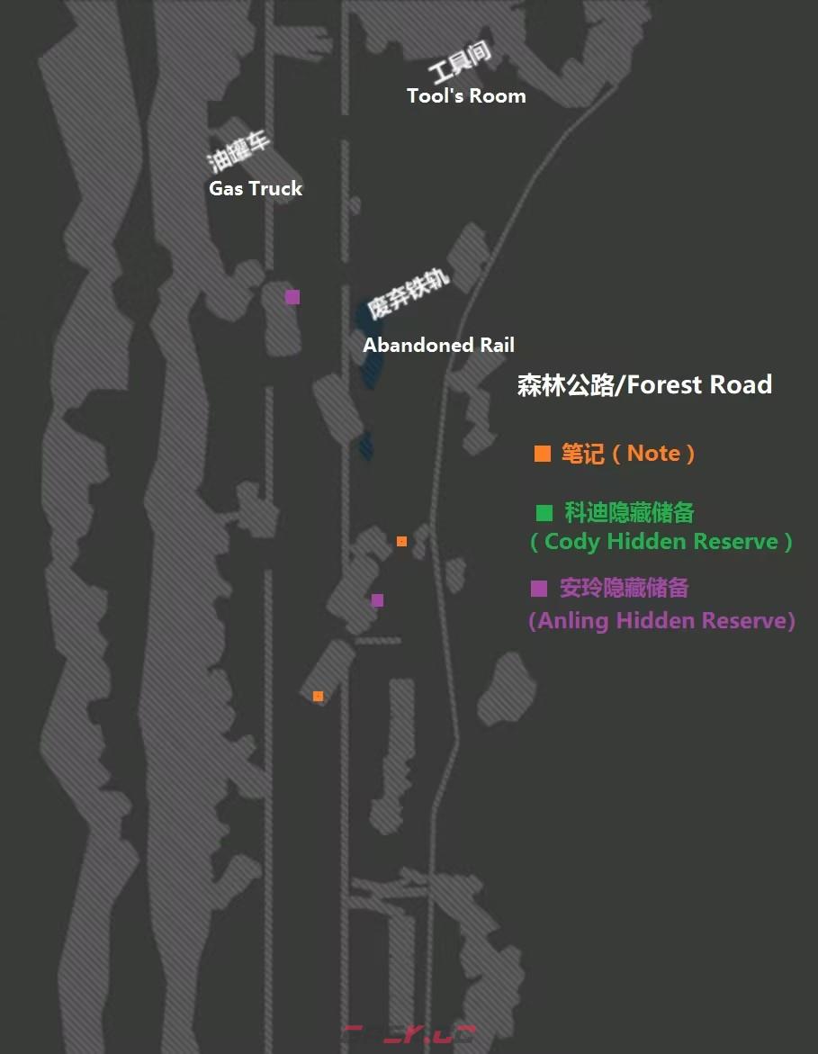 《苏醒之路》森林公路的日记本和隐藏物资在哪里-第2张-单机攻略-GASK
