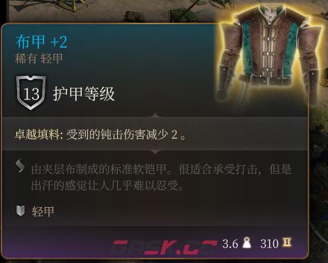 《博德之门3》布甲+2  稀有介绍-第2张-单机攻略-GASK