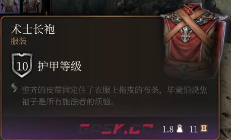 《博德之门3》术士长袍介绍-第2张-单机攻略-GASK