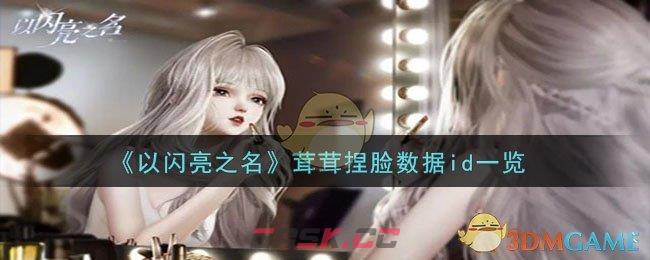 《以闪亮之名》茸茸捏脸数据id一览-第1张-手游攻略-GASK