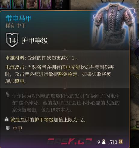 《博德之门3》带电马甲 稀有介绍-第2张-单机攻略-GASK