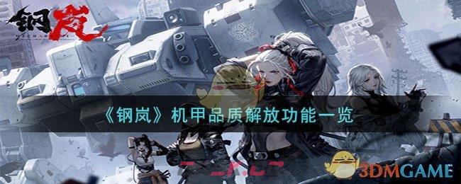 《钢岚》机甲品质解放功能一览-第1张-手游攻略-GASK