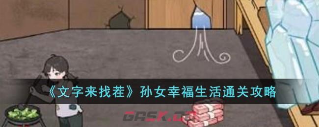 《文字来找茬》孙女幸福生活通关攻略-第1张-手游攻略-GASK