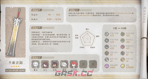 《原神》娜维娅四星武器搭配建议-第2张-手游攻略-GASK