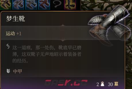 《博德之门3》梦生靴介绍-第2张-单机攻略-GASK