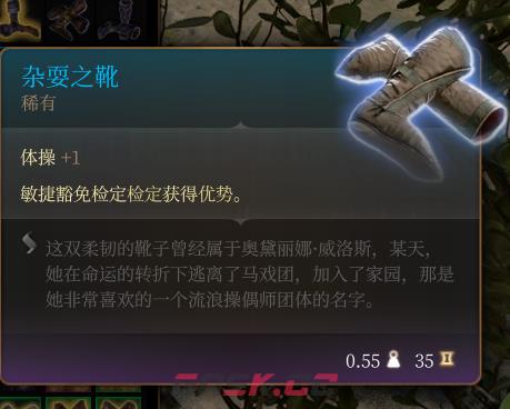 《博德之门3》杂耍之靴 稀有介绍-第2张-单机攻略-GASK