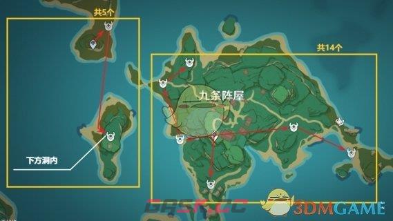 《原神》海乱鬼分布图一览-第6张-手游攻略-GASK