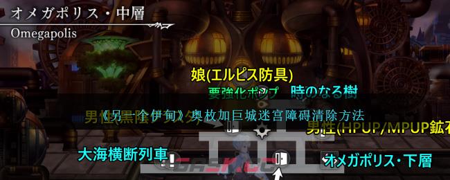 《另一个伊甸》奥枚加巨城迷宫障碍清除方法-第1张-手游攻略-GASK