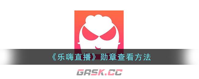 《乐嗨直播》勋章查看方法-第1张-手游攻略-GASK