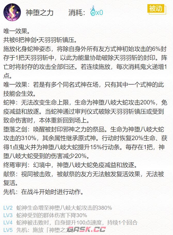 《阴阳师》2024神堕八岐大蛇御魂搭配一览-第5张-手游攻略-GASK