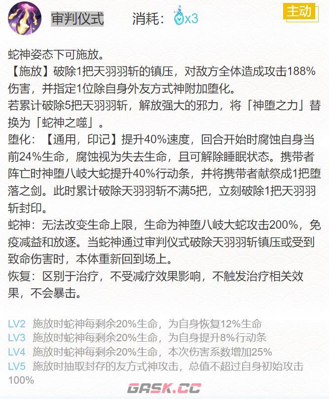 《阴阳师》2024神堕八岐大蛇御魂搭配一览-第6张-手游攻略-GASK