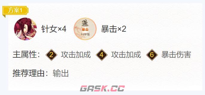 《阴阳师》2024铃彦姬御魂搭配一览-第2张-手游攻略-GASK