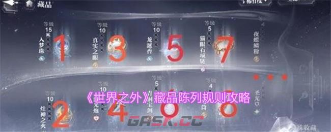 《世界之外》藏品陈列规则攻略-第1张-手游攻略-GASK