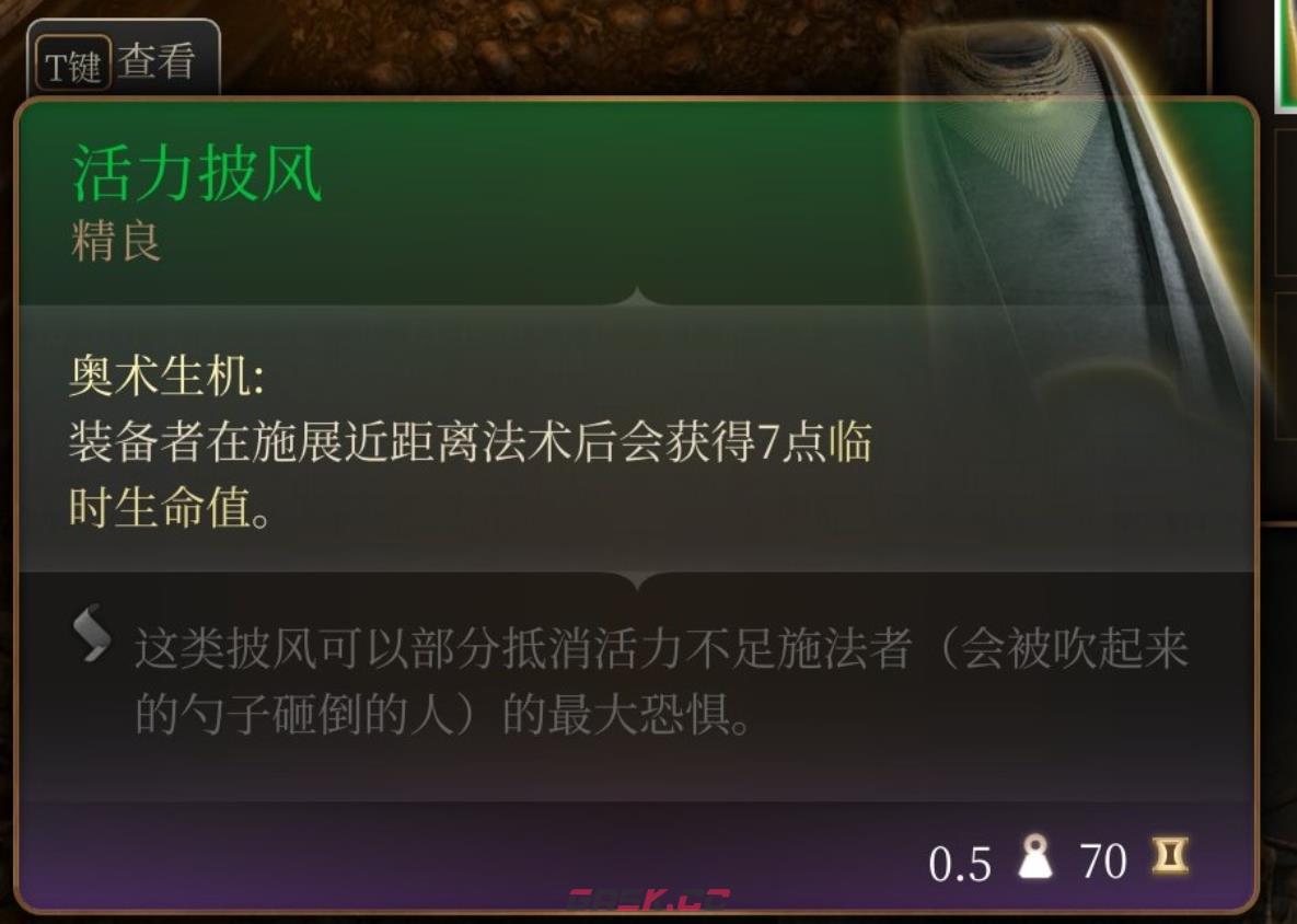 《博德之门3》活力披风在哪里获得-第2张-单机攻略-GASK