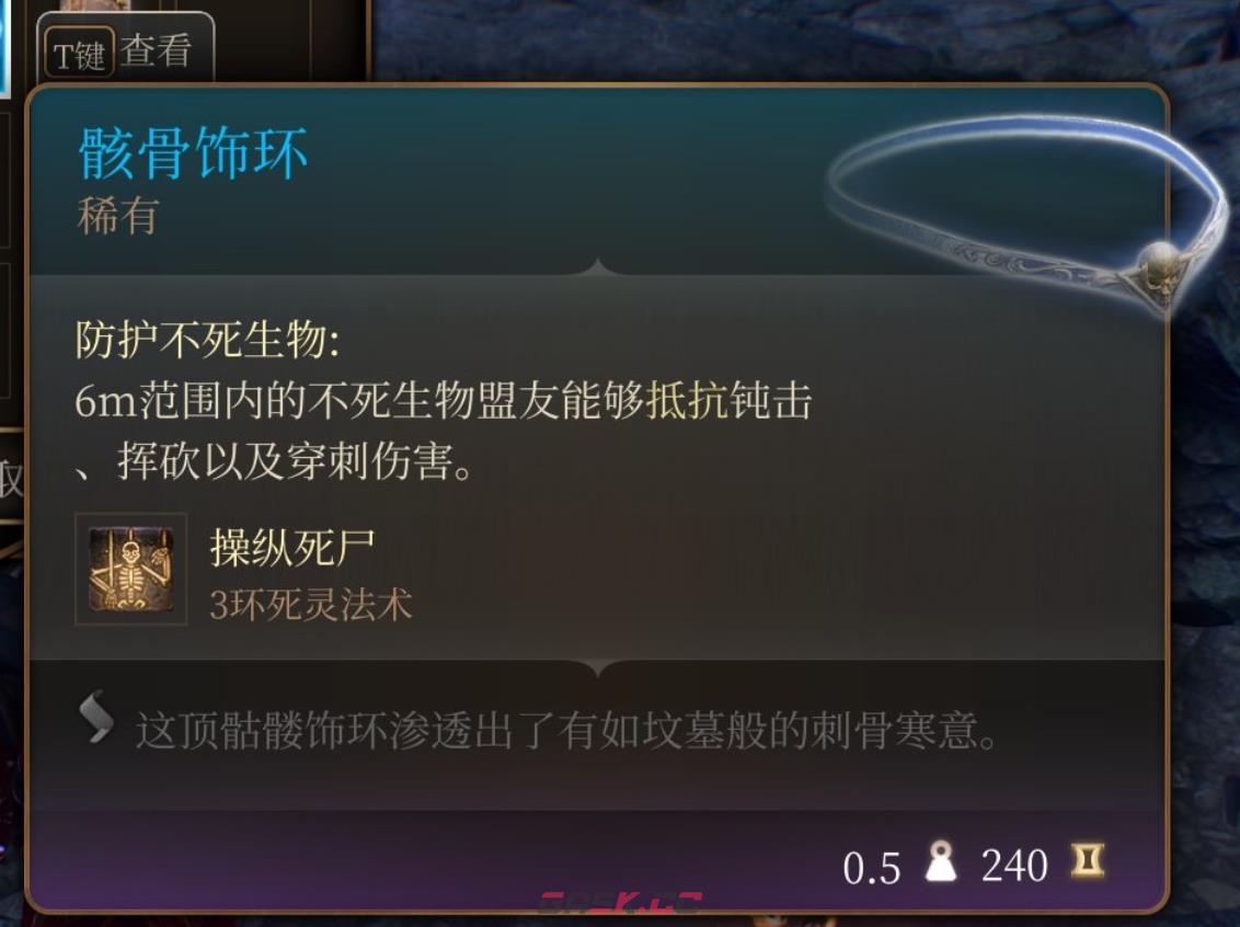 《博德之门3》骸骨饰环在哪里获得-第2张-单机攻略-GASK