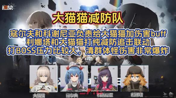 《少女前线2追放》大猫猫减防队玩法攻略-第2张-手游攻略-GASK