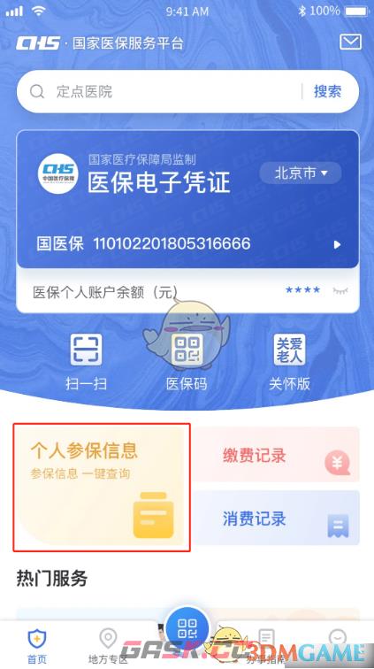 《国家医保服务平台》查看医保余额方法-第2张-手游攻略-GASK