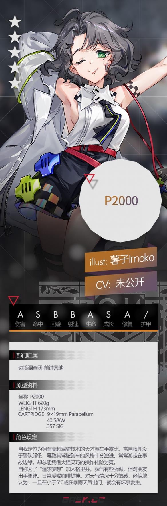 《少女前线》五星手枪人形P2000介绍一览-第2张-手游攻略-GASK