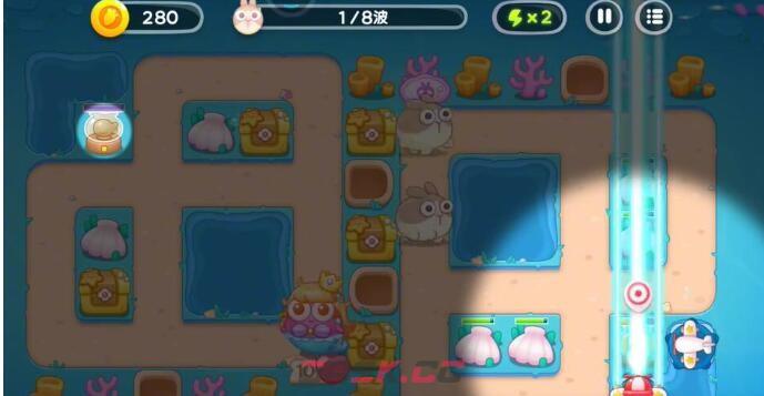 《保卫萝卜4》海的闺女第58关通关攻略-第2张-手游攻略-GASK