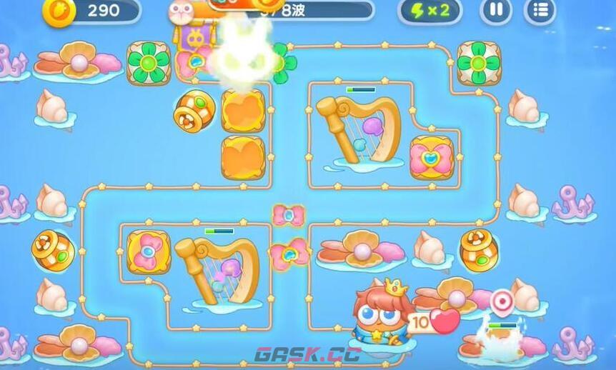 《保卫萝卜4》海的闺女第96关通关攻略-第5张-手游攻略-GASK