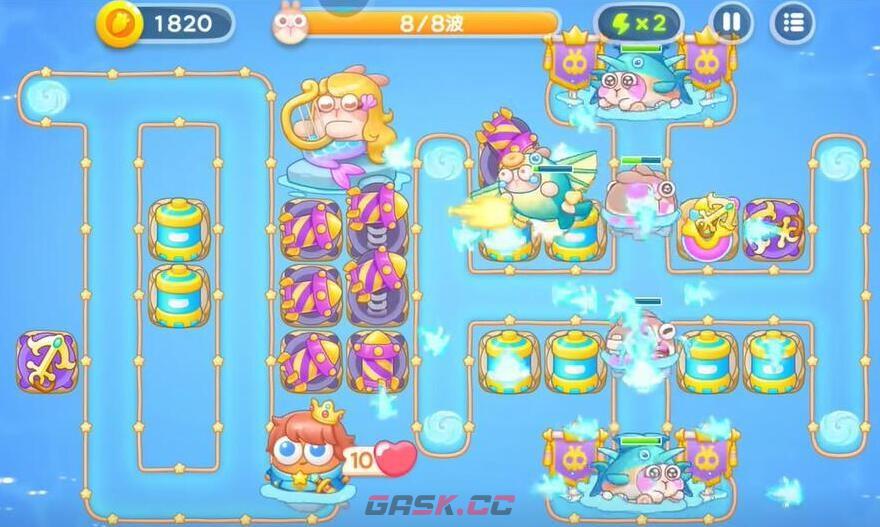 《保卫萝卜4》海的闺女第95关通关攻略-第7张-手游攻略-GASK
