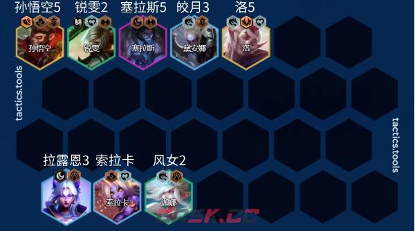 《金铲铲之战》S11武仙子索拉卡阵容装备搭配一览-第2张-手游攻略-GASK