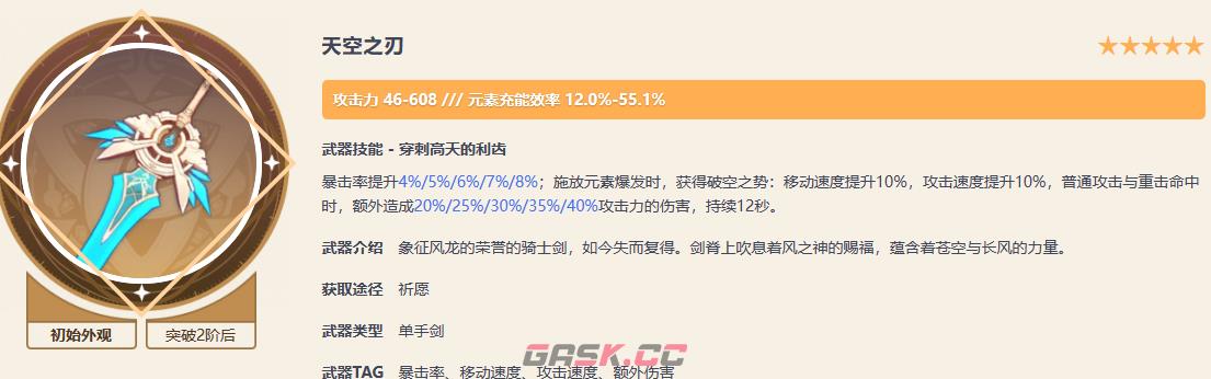 《原神》4.4琴武器推荐-第3张-手游攻略-GASK