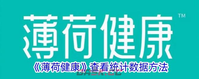 《薄荷健康》查看统计数据方法-第1张-手游攻略-GASK