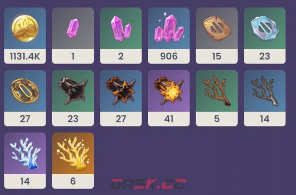 《原神》有乐御簾切突破材料一览-第2张-手游攻略-GASK